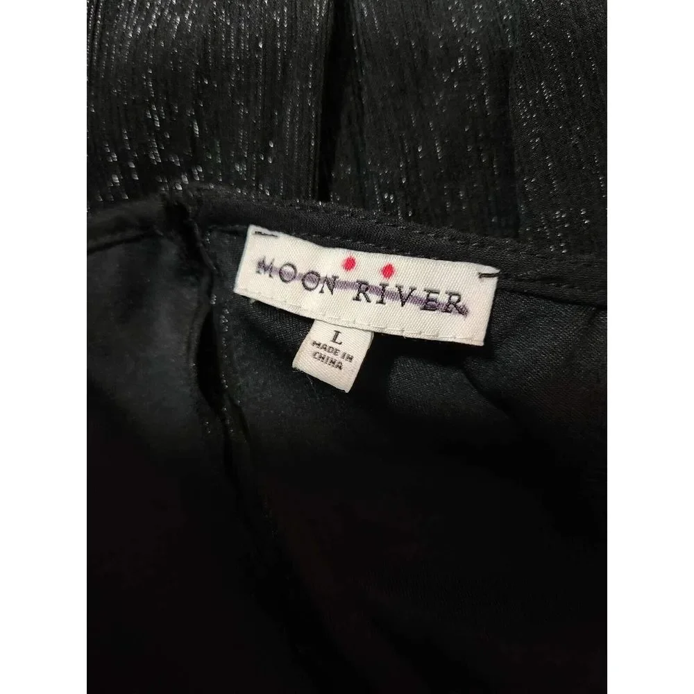 Anthropologie Moon River Crewneck Midi Dress Size L. B23 - Picture 8 of 8